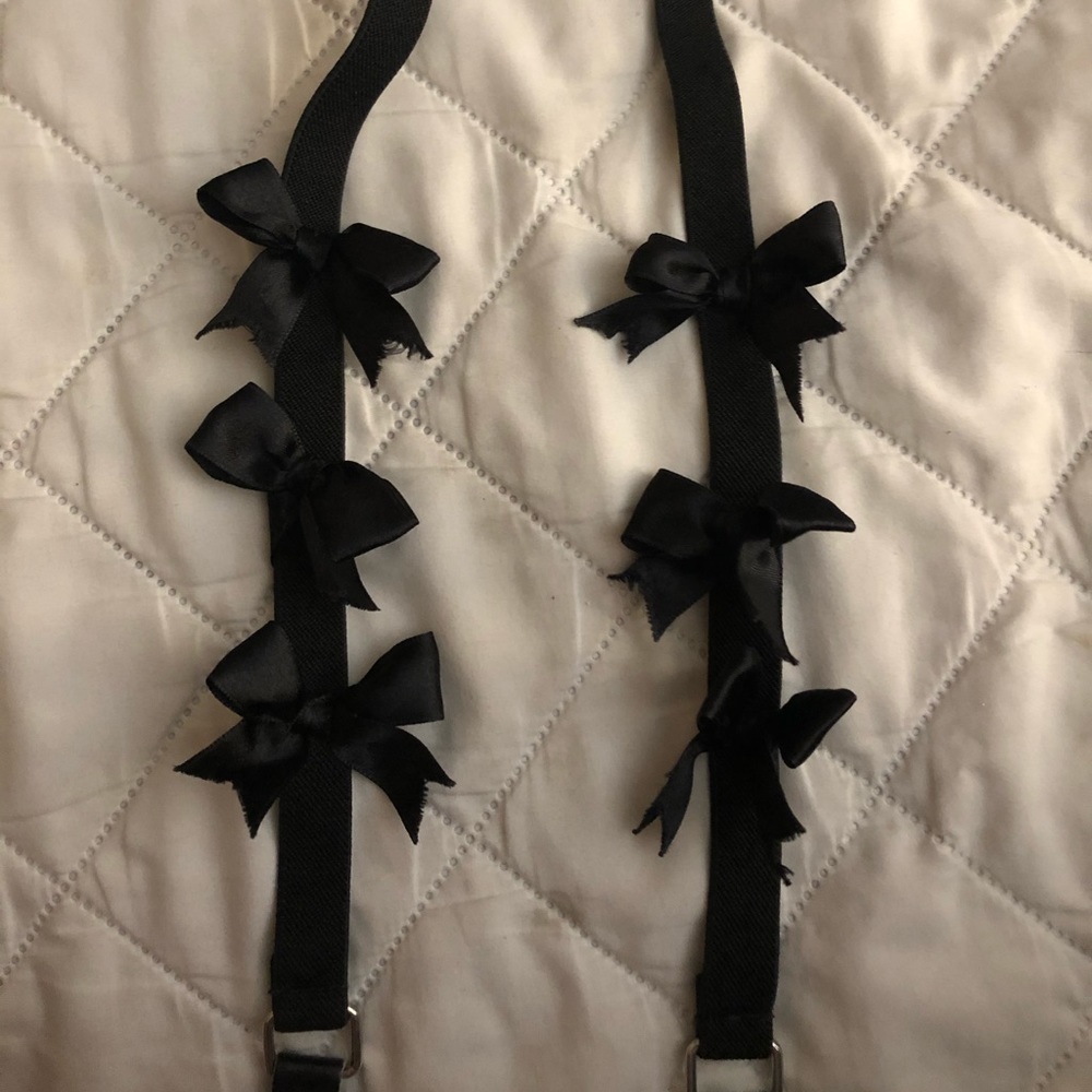 Claire’s Bow Suspenders